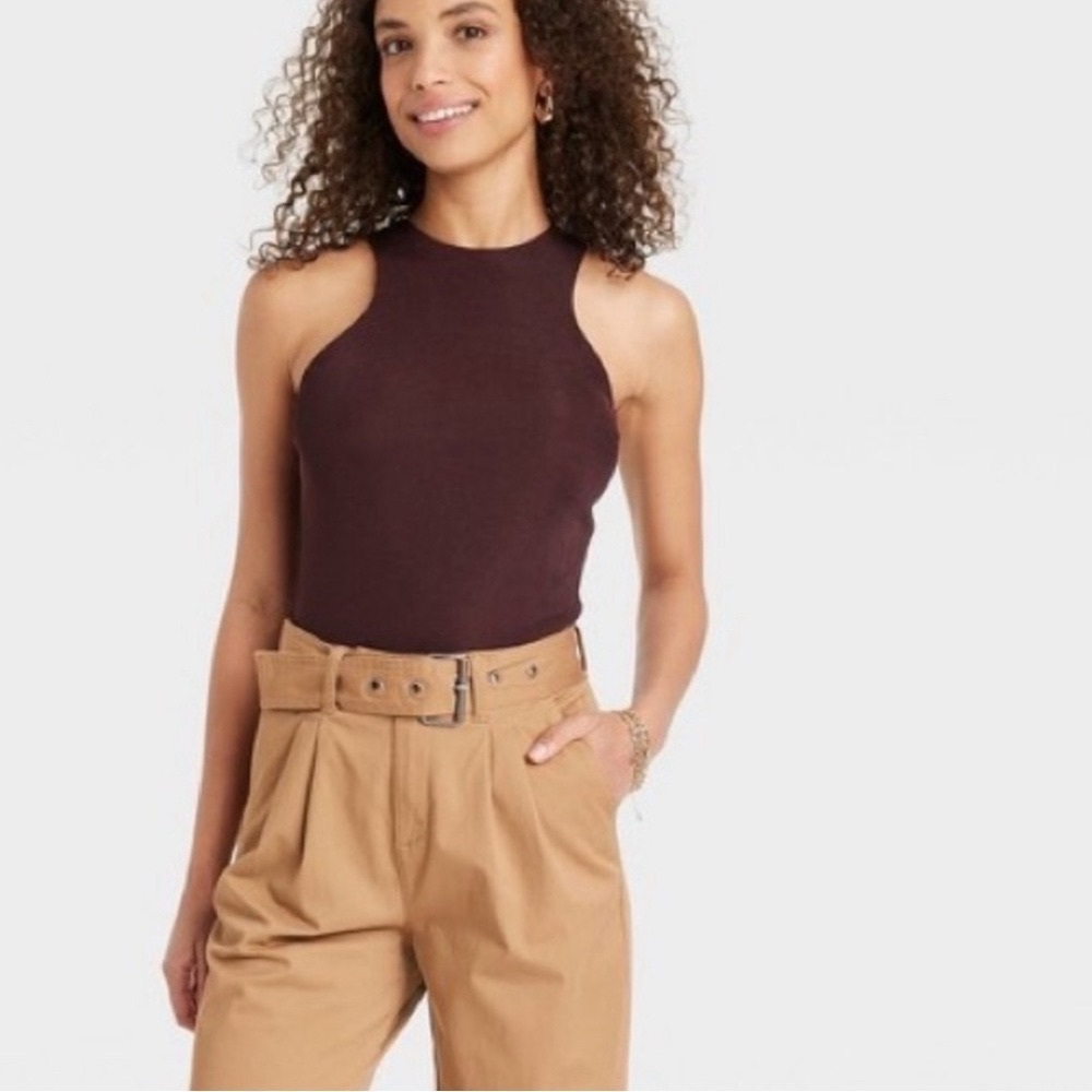 A New Day Chocolate Brown Tank Top